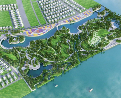phoi canh du an palm marina