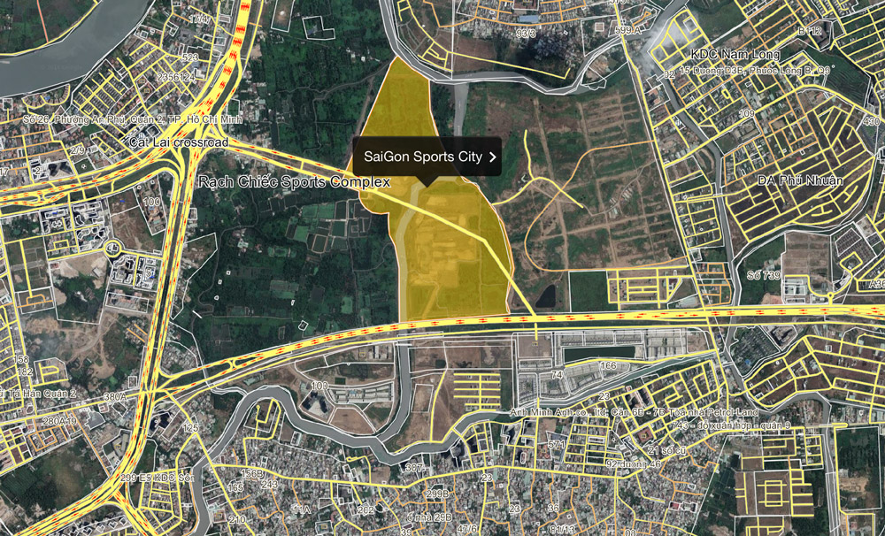 vi tri du an saigon sports city