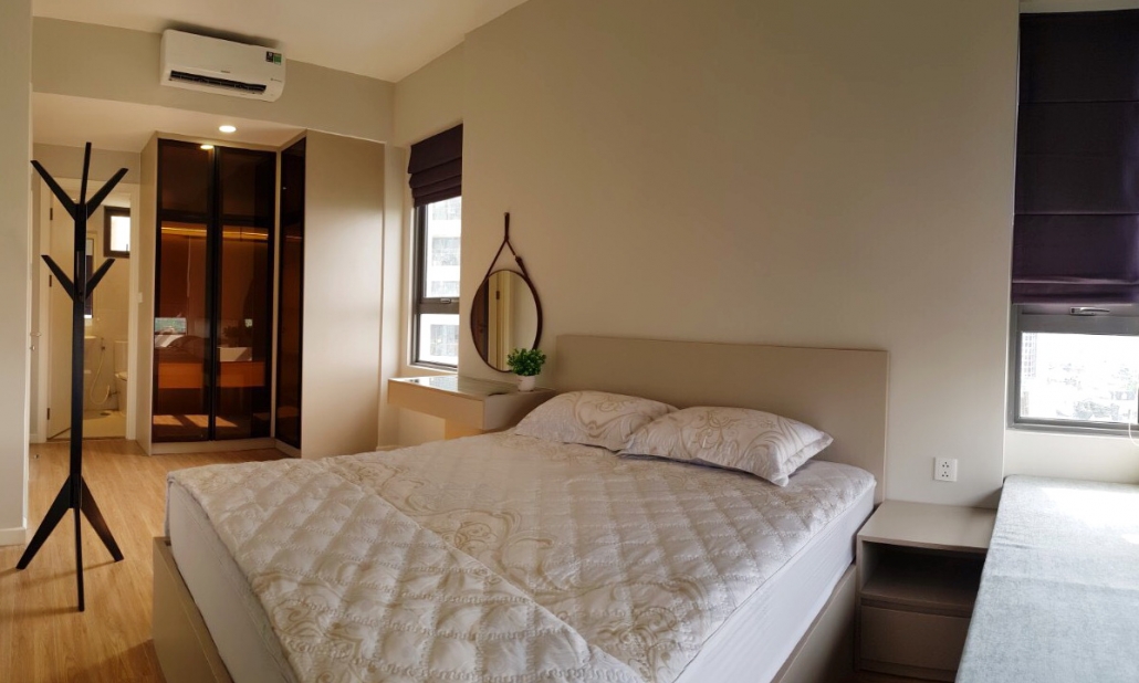 Masteri An Phú toà A cho thuê 2 phòng ngủ nội thất lầu 11 view sông