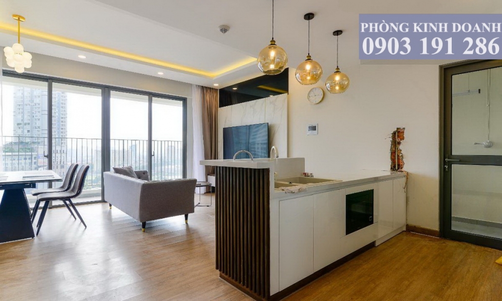 Masteri An Phú cho thuê 3 phòng ngủ nội thất đẹp toà B lầu 11 thoáng