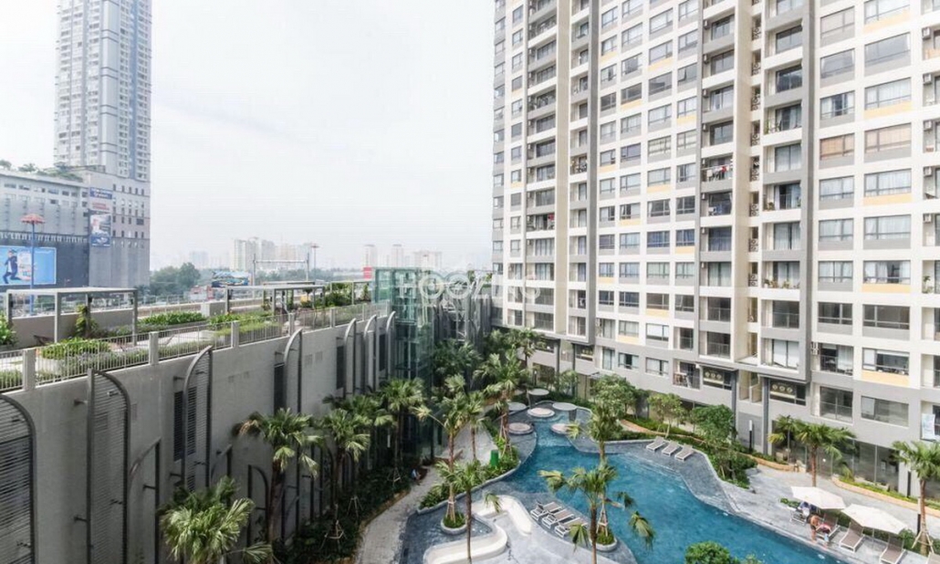 Masteri An Phú cho thuê 2 phòng ngủ block B nội thất đẹp view hồ bơi