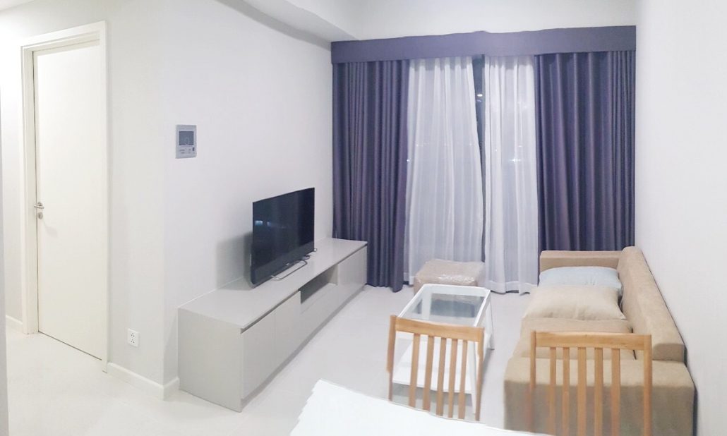 Masteri An Phú toà A cho thuê 2 phòng ngủ nội thất lầu 11 view sông