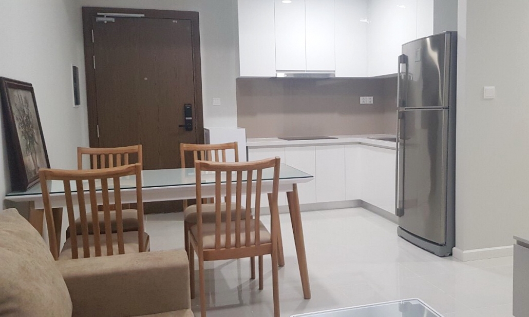 Masteri An Phú toà A cho thuê 2 phòng ngủ nội thất lầu 11 view sông