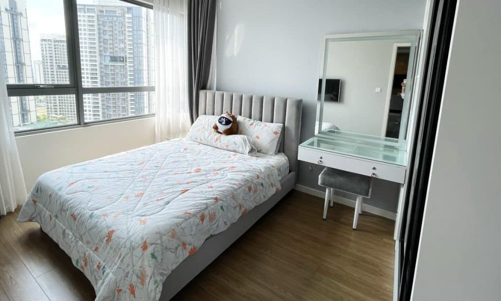 Masteri An Phú cho thuê căn 3 phòng ngủ nội thất đẹp view thoáng lầu cao