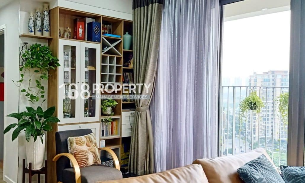 Masteri An Phú cho thuê căn hộ 3 phòng ngủ nội thất đẹp toà B view L81