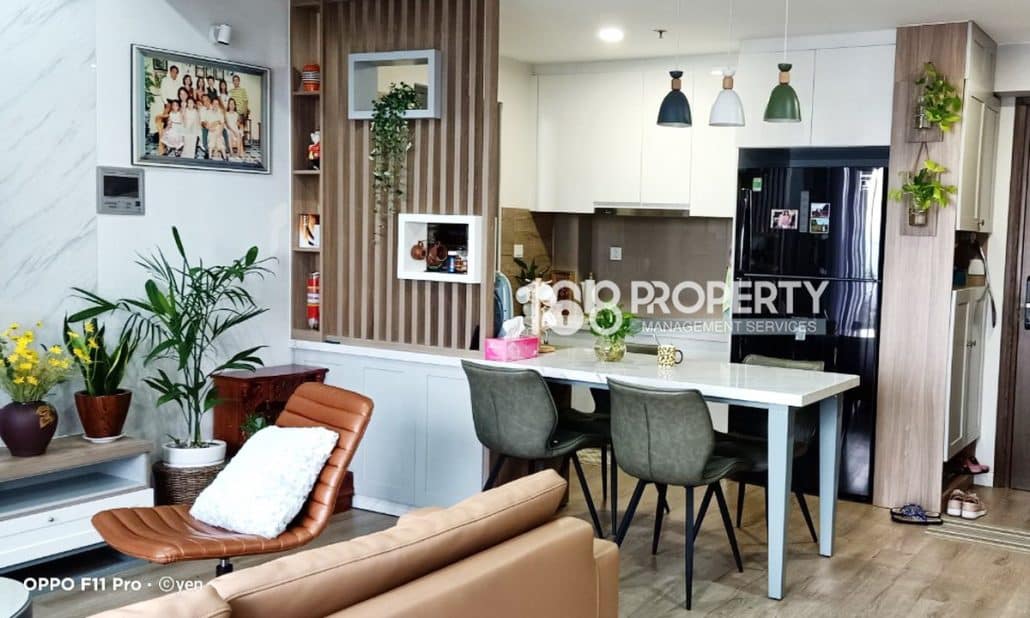 Masteri An Phú cho thuê căn hộ 3 phòng ngủ nội thất đẹp toà B view L81