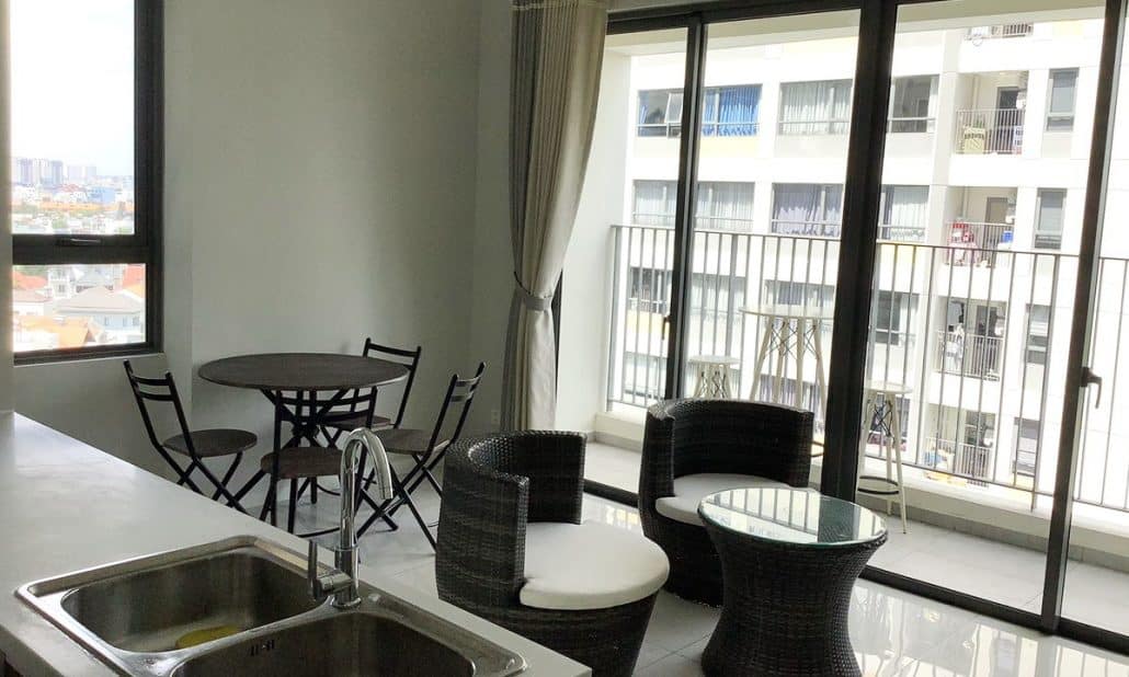 Masteri An Phú bán căn góc 2 phòng ngủ có đủ nội thất view thoáng mát