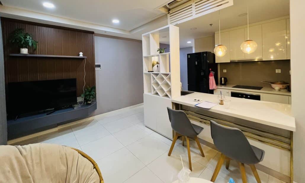 Masteri An Phú bán căn 2 phòng ngủ đủ nội thất lầu cao view thoáng mát