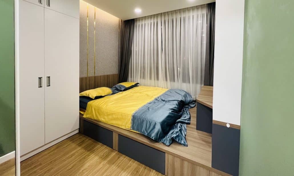 Masteri An Phú bán căn 2 phòng ngủ đủ nội thất lầu cao view thoáng mát